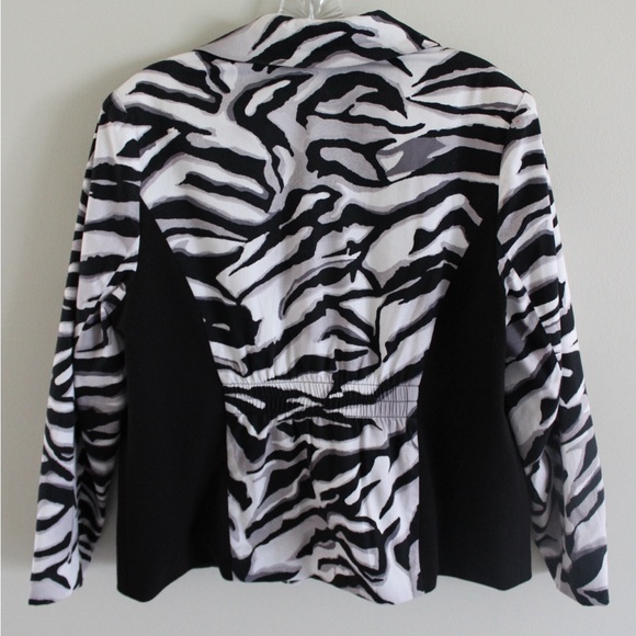 Simonton Says Zebra Print Jacket - Picture 5 of 7